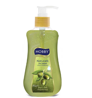 Hobby Naturals Liquid Hand Soap with Olive Extract 400ml