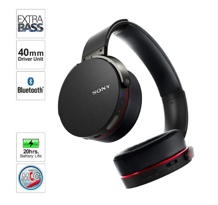 MDRXB950 Extra Bass Bluetooth Headphones