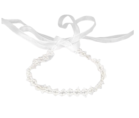 Mikana Nayoko Pearl Beads Headband Hair Accessories For Women