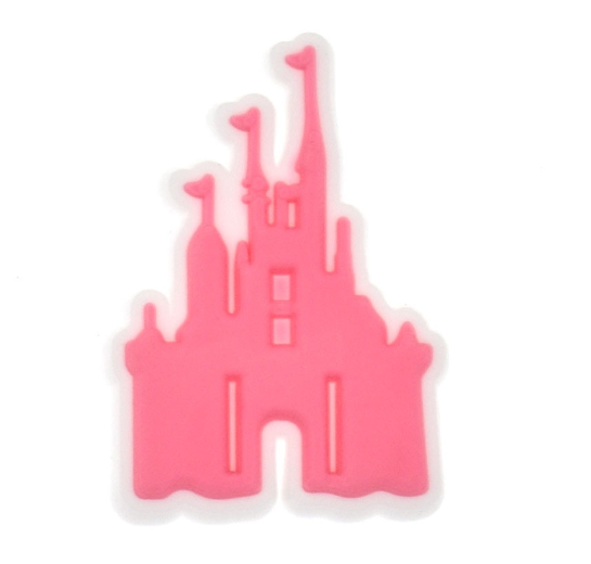 Cute Rabbit Clock Jibitz Croc Pin Castle Key Jibbits Charm Princess Crown Jibits Crocks for Kids Shoe Charms Shoes Accessories Decoration P18