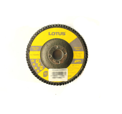 Lotus Flap Disc 4" G60 | LT4-60FDX - Power Tool Accessories