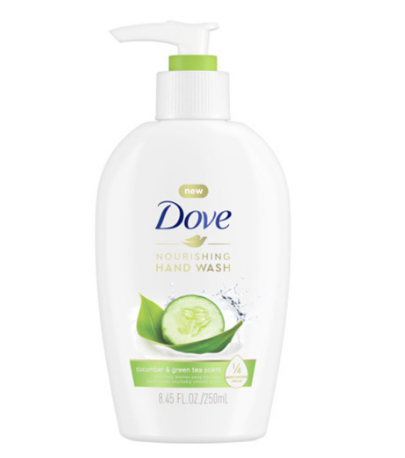 Dove Nourishing Hand Wash Cucumber and Green Tea 250ml