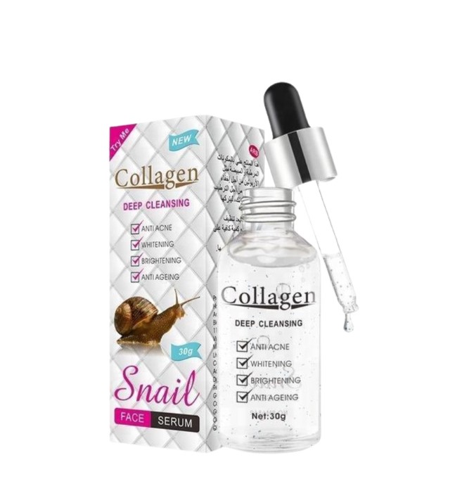 BMRS Collagen Snail Face Brightening Serum Anti-Wrinkle Tightening Whitening Essence