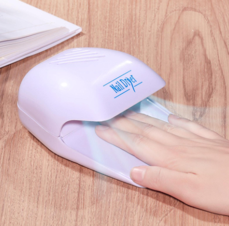 Nail Fan Dryer Drying Machine Nail Dryer Fan For Regular Polish Fit Fingernails And Toenails Quick Drying Battery keriph