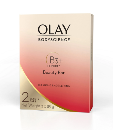 Olay Body Science Beauty Bar Cleansing & Smoothening 85g (2 Bars)