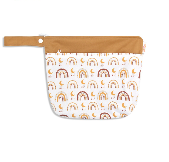 Wet Dry Bag Mini Baby Diaper Bag Nappy Bag 20*28cm Waterproof Reusable Bags Washable Diaper Bag s8