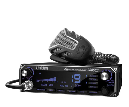 Uniden Bearcat 980 40-Channel SSB CB Radio with 7-Color LED Digital Display