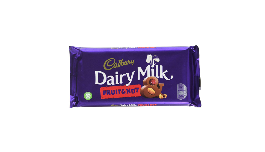 Cadbury Dairy Milk Fruit & Nut Chocolate Bar 180g