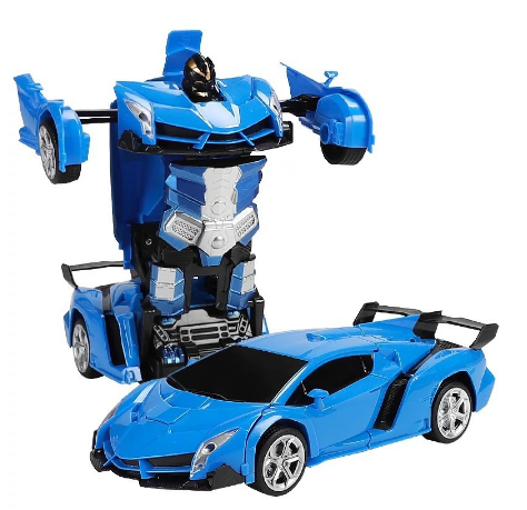 4WD Deformation Remote Control Car Long Battery Life with LED lights