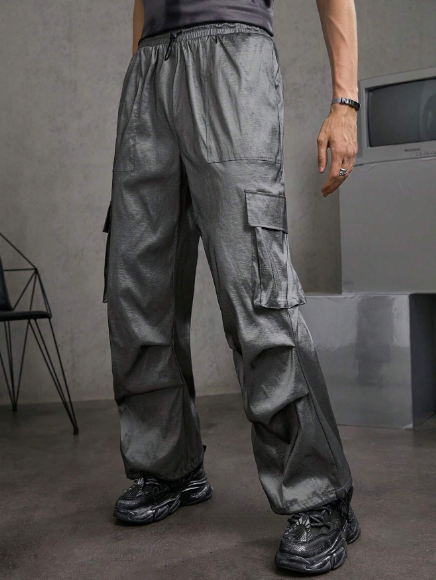 Manfinity EMRG Men's Woven Casual Cargo Pants