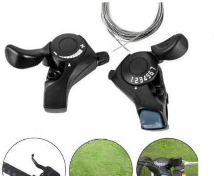 TX30 Trigger Shifter MTB Mountain Bike Thumb Gear Shift Lever 3x7 Speed Shift Lever for Shimano