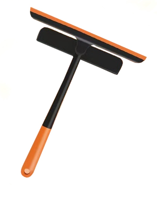 Window Cleaning Tool Kit 3in1 Rotatable Squeegee Scrub Sponge Screen Cleaner Multifunction
