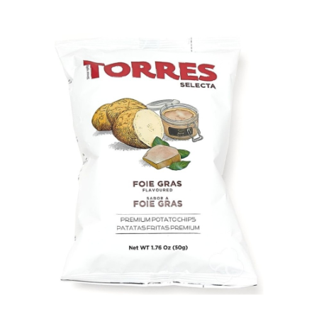 Torres Selecta Foie Gras Premium Potato Chips 50g