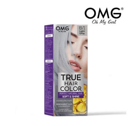 OMG True Hair Color 60ML - 8.10 Light Gray