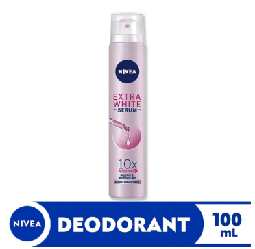 NIVEA Deodorant Spray Extra Whitening Serum 100ML