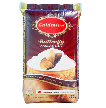 Goldmine Butterfly Natural Aroma Denorado Rice 25kg