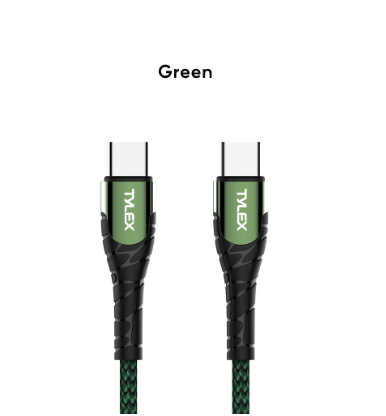 Tylex XC11 Type-C to Type-C 65W Power Max Fast Charging Data Cable 1m