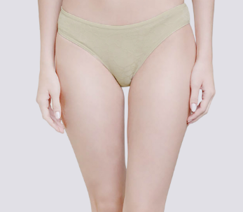 Barbizon Classic Beauty Jacquard Bikini Panty w/ Lining Women Underwear