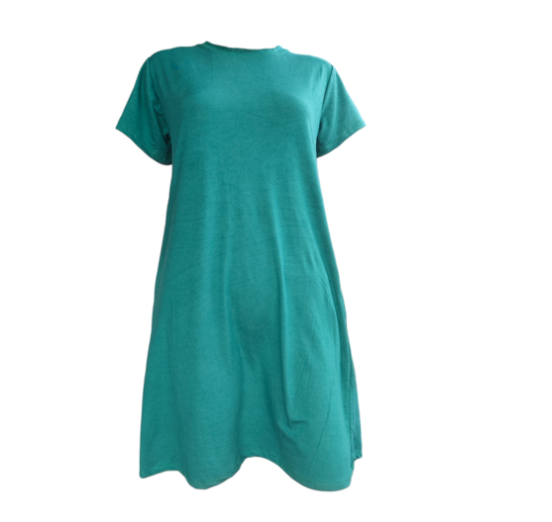 KELA MATERNITY T-SHIRT DRESS FOR ALL MOMMIES FIT TO MEDIUM TO XLARGE BODY FRAME COTTON SPANDEX C11