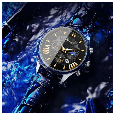 Original Luxury Fashion Business Trend Leisure Sports Stainless Steel Men's Watch M5