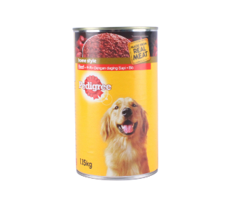 Pedigree Beef Canned Dog Food 1.15kg