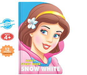 Whiz Kidsz Board Story Book - Snow White, Books for Kids
