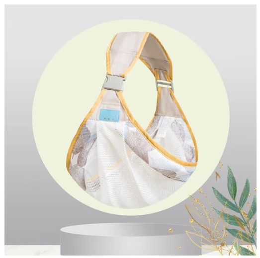 Baby Carrier Sling Wrap Carrier for Baby 2in1 Carrier with Hip Seat for 0-12 Months BC8