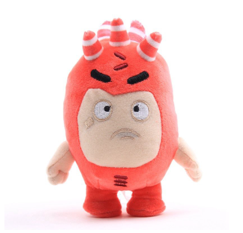 25cm Oddbods Plush Toy Stuffed Toys Soft Cuddly Toy Newt Bubbles Pogo Zee Jeff Fuse Slick Plush For Girls Boys OB8