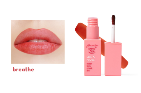 Happy Skin Kiss & Bloom Water Lip & Cheek Tint in Breathe