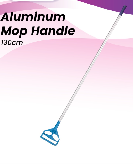 Heavy Duty Aluminum Mop Handle Fits All Heads Cleaning Mops 130cm