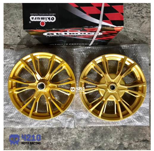 OKIMURA MAGS For YAMAHA AEROX v1/v2 With FREE Tire Sealant