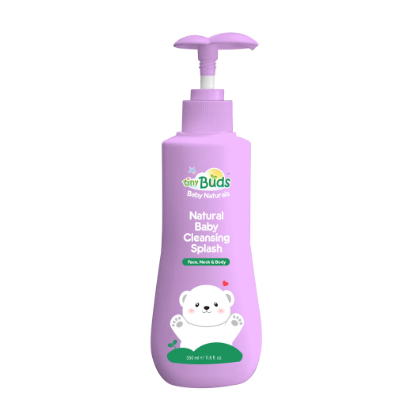 Tiny Buds Natural Baby Cleansing Splash 350ml