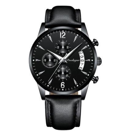 Original Luxury Fashion Luxury Stainless Steel Waterproof Luminous Watch Calendar Business Men's Watch 0014