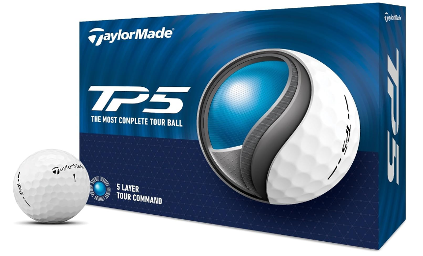 TaylorMade Golf 2024 TP5 Golf Balls One Dozen