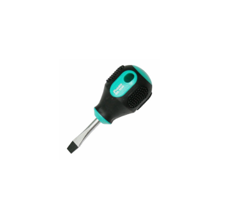 Pro'sKit 9SD-220A Pro-Soft Screwdriver (-6 6x40mm) Anti Slip Ergonomic Grip Flat
