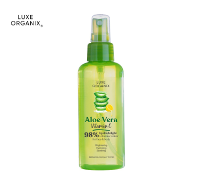 Luxe Organix Aloe Vera Vitamin Water For Face & Body 150ML