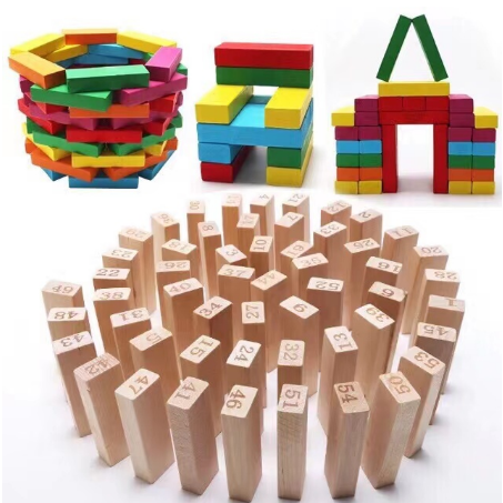 Wooden Toy Building Blocks