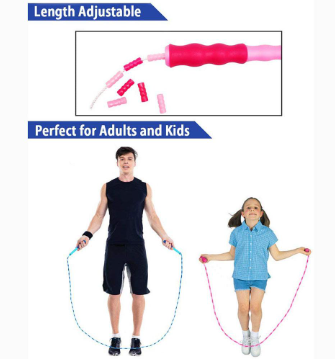 Jump Ropes Adjustable Kids Outdoor Activity Gym Outdoor Training Exercise Workout Jumping Game