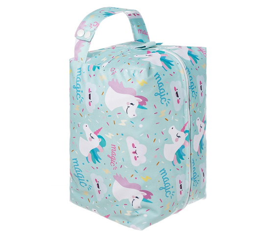 Waterproof Diaper Bag Wetbag Foldable Tote Bag for Mommy Large Capacity Stroller Organizer Bag Travel Baby Diaper Pod c9