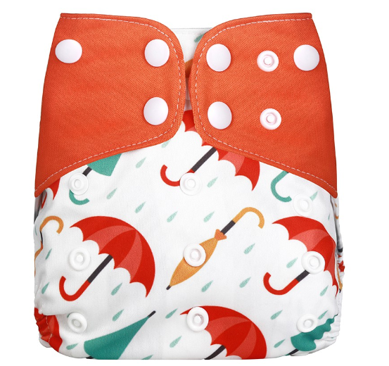 Reusable Waterproof Diaper With Single Size Print D1