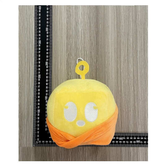 Blox Fruits Plush Toys Blox Fruits Game Peripheral Fruit Leopard Print Box Plush Toy Purple Box Doll B21