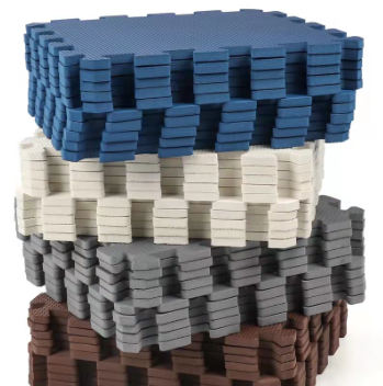 10pcs Baby Playmat 30*30cm Plain Puzzle Floor Mats for Kids