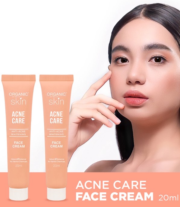 Buy 1 Take 1 Organic Skin Japan Acne Care Anti-Acne Whitening Face Cream 20ml