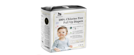 Applecrumby Chlorine-free XL Pull-up/Pants Baby Diapers (11-16 kg) 18's