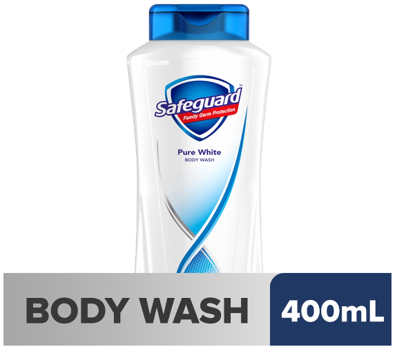 Safeguard Pure White Body Wash 400ML