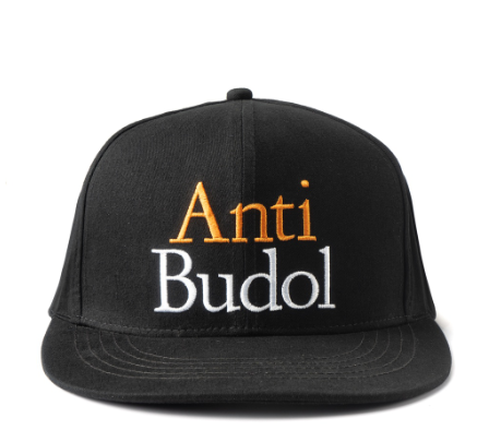 TEAM MANILA ANTI BUDOL UNSTRUCTURED CAP EMBROIDERY BLACK