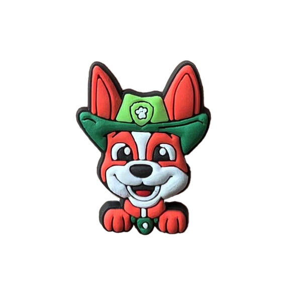 Cartoon Dalmatian Dog Jibbitz Crocs PAW Patrol Shoe Charms Ryder Bulldog Jibitz Charm Pin Chihuahua Jibits Crocks for Women Shoes S9