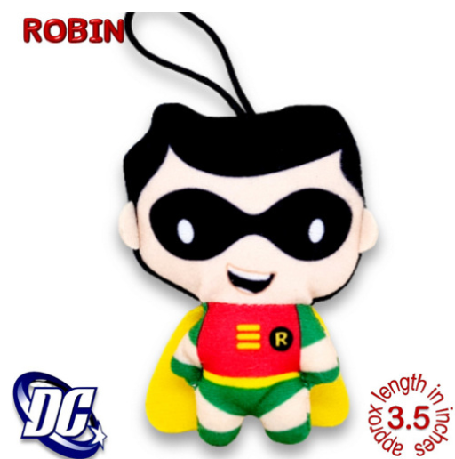 McDo DC Hanging Plushies Bag Charm Stuffed Toys McDO12