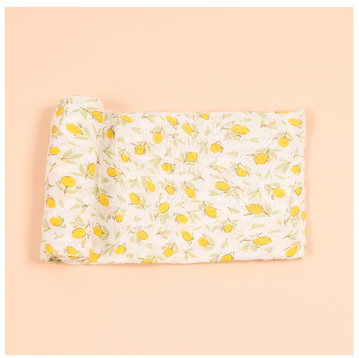 HappyFlute 1Pcs Baby Muslin Swaddle Cotton Summer Baby Blanket 120x110cm S14