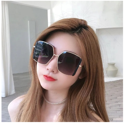 Polarized Sunglasses Lightweight Metal Frame Sun Protection Special Glasses For Women